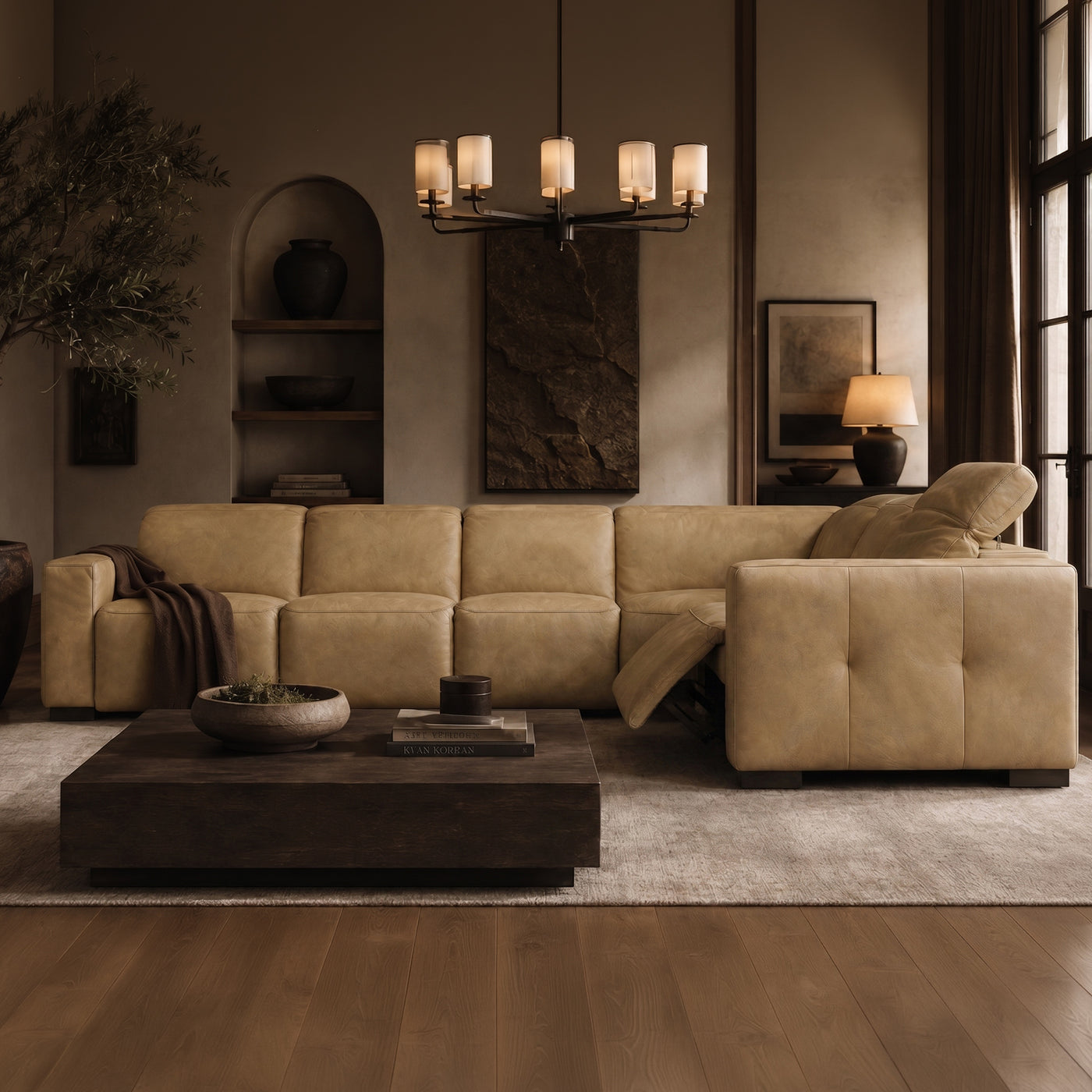 Capri Motion Sectional Desert