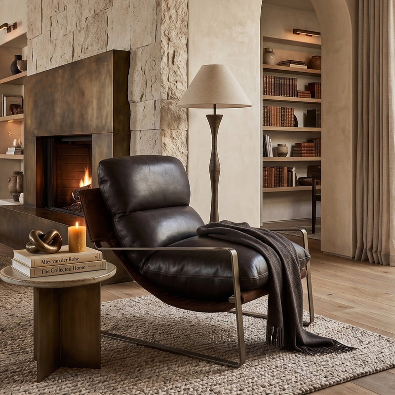 McQueen Accent Chair Chocolate