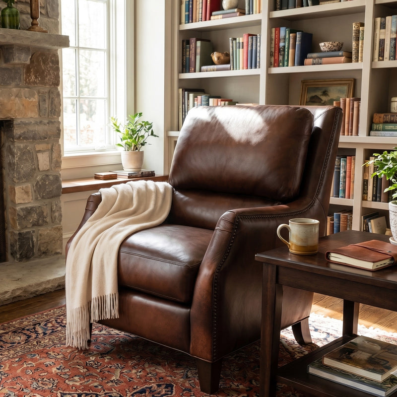 Savoy Power Recliner Hand Wiped
