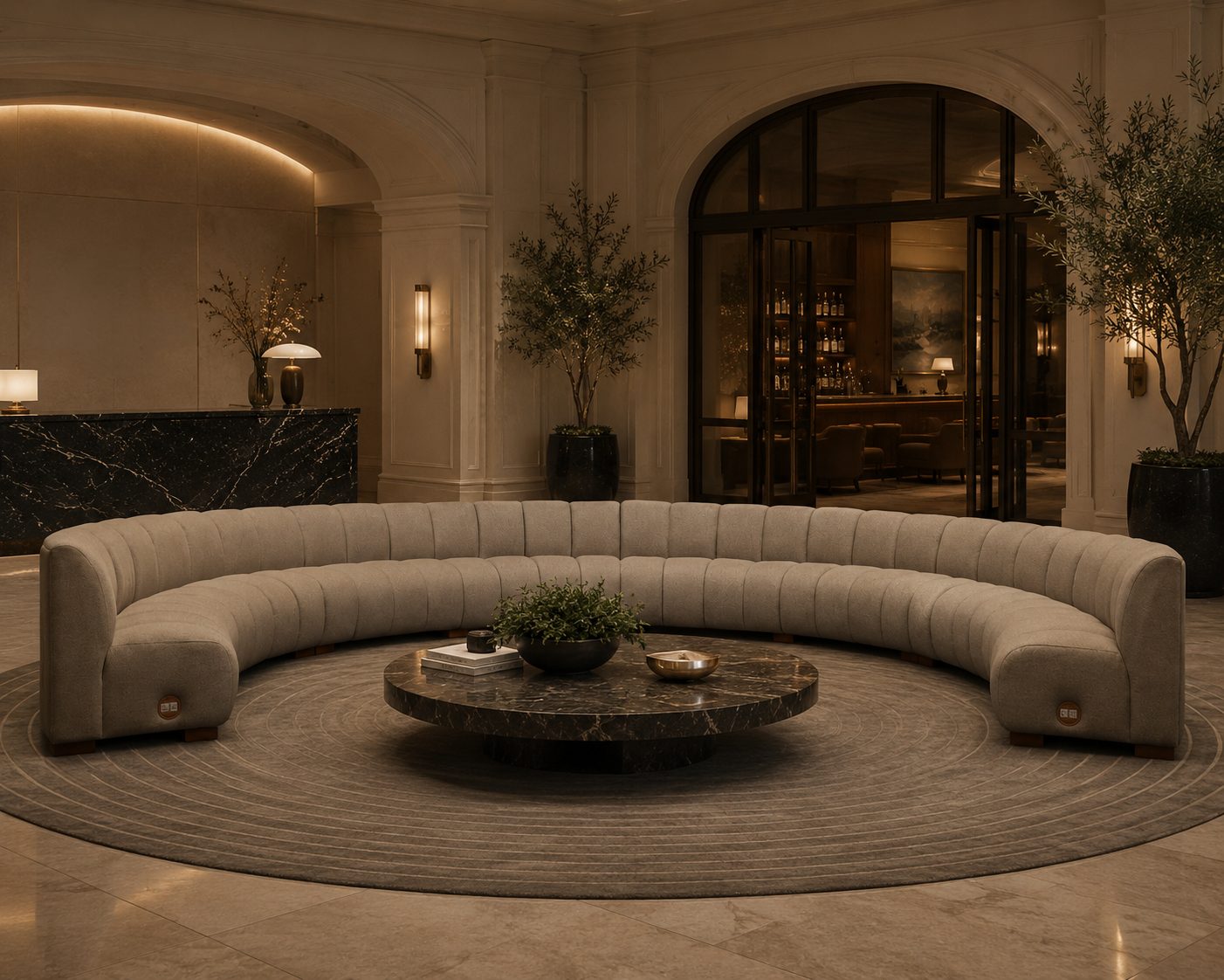 Hospitality banquette