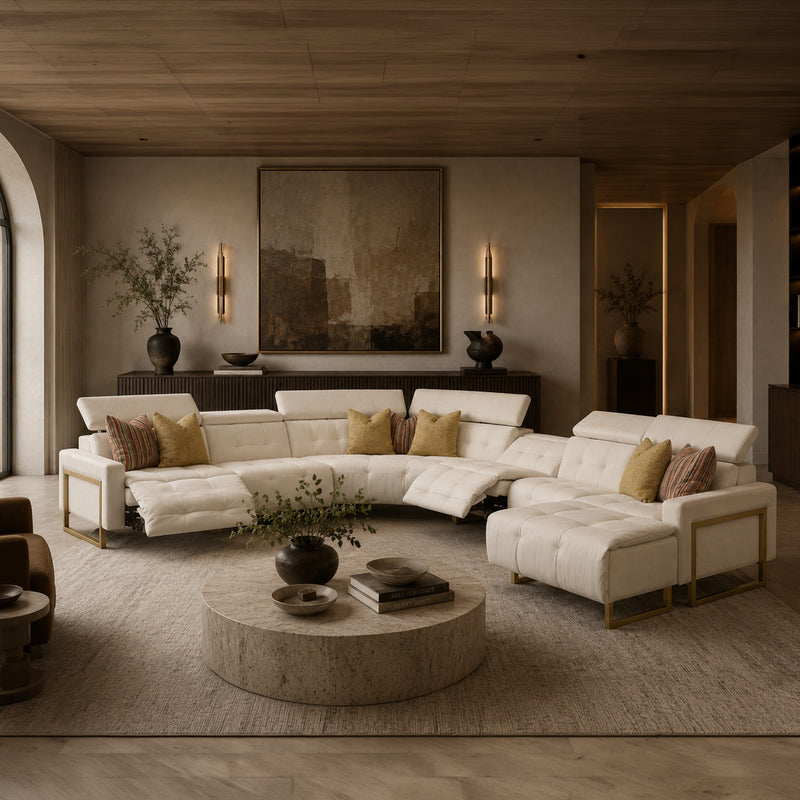 Casino Royale Sectional Snowflake