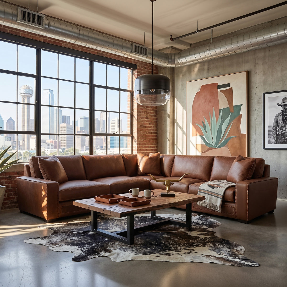 Downtown Cowboy Sectional
