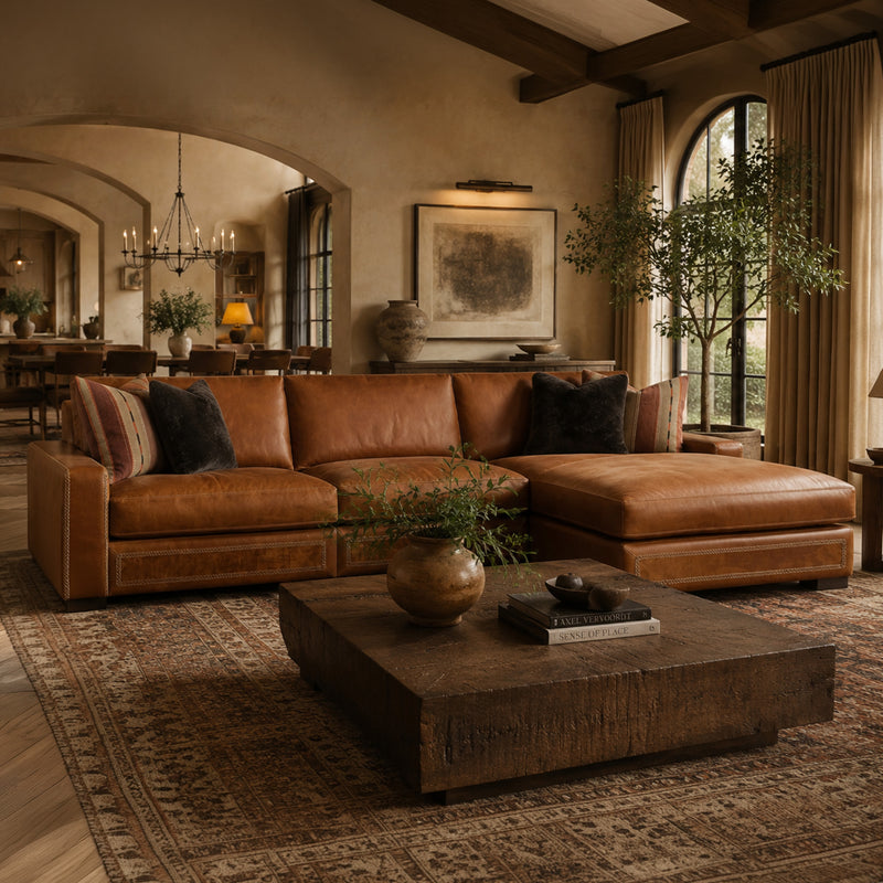 Downtown Cowboy Sofa Chaise