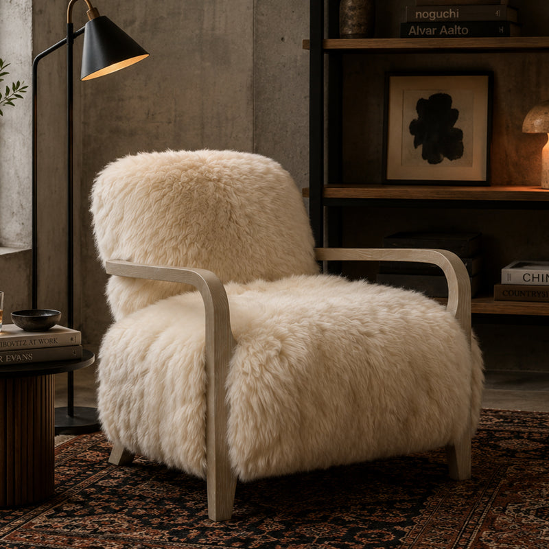 Kathmandu Accent Chair in Suri