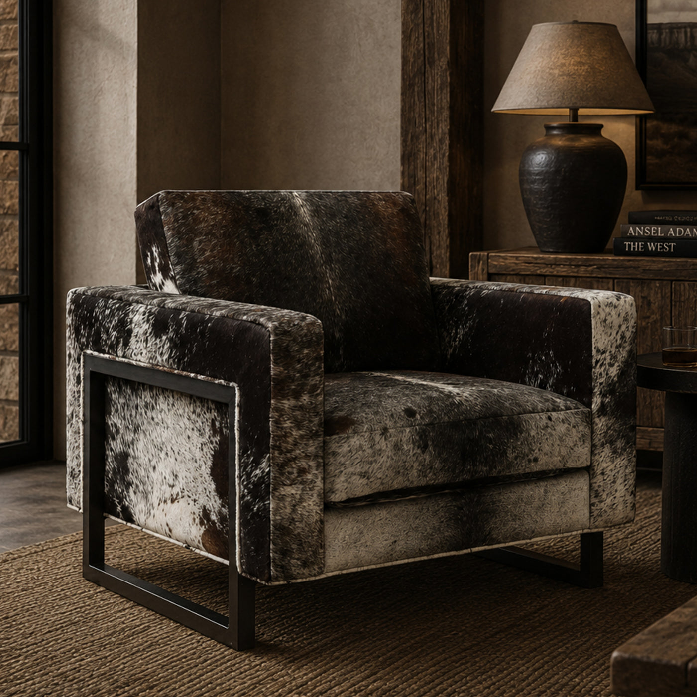 Magdalena Accent Chair Salt & Pepper