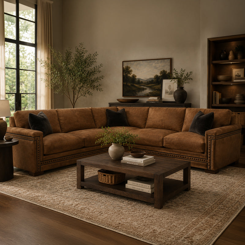 Majestic Sectional in Camel