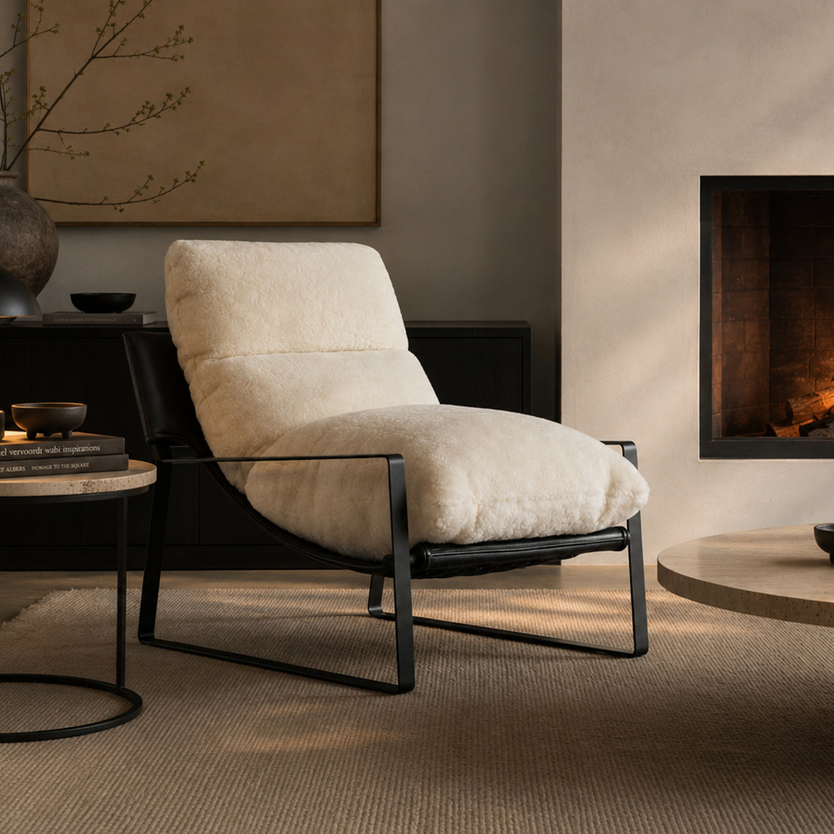 McQueen Accent Chair Shearling